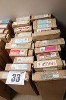 Lot 33 - APPROX. 10 BOXES OF VENETIAN BLINDS INC. FAUXWOOD, MIRAGE FINE GRAIN, APPROX. 60CM WIDTH (VAT applicable)