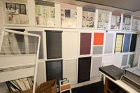 Lot 85 - CONTENTS OF SAMPLES ON END WALL OF VARIOUS FLY SCREENS & SHUTTERS (VAT applicable)
