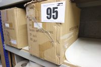 Lot 95 - CONTENTS OF 1/2 SHELF OF 2 BOXES OF VERTICAL BLIND TAPE IN CREAM (VAT applicable)