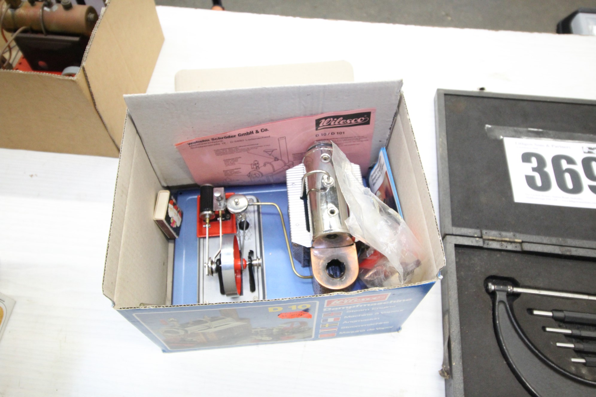 Lot 370 - Wilesco Steam Engine - £80
