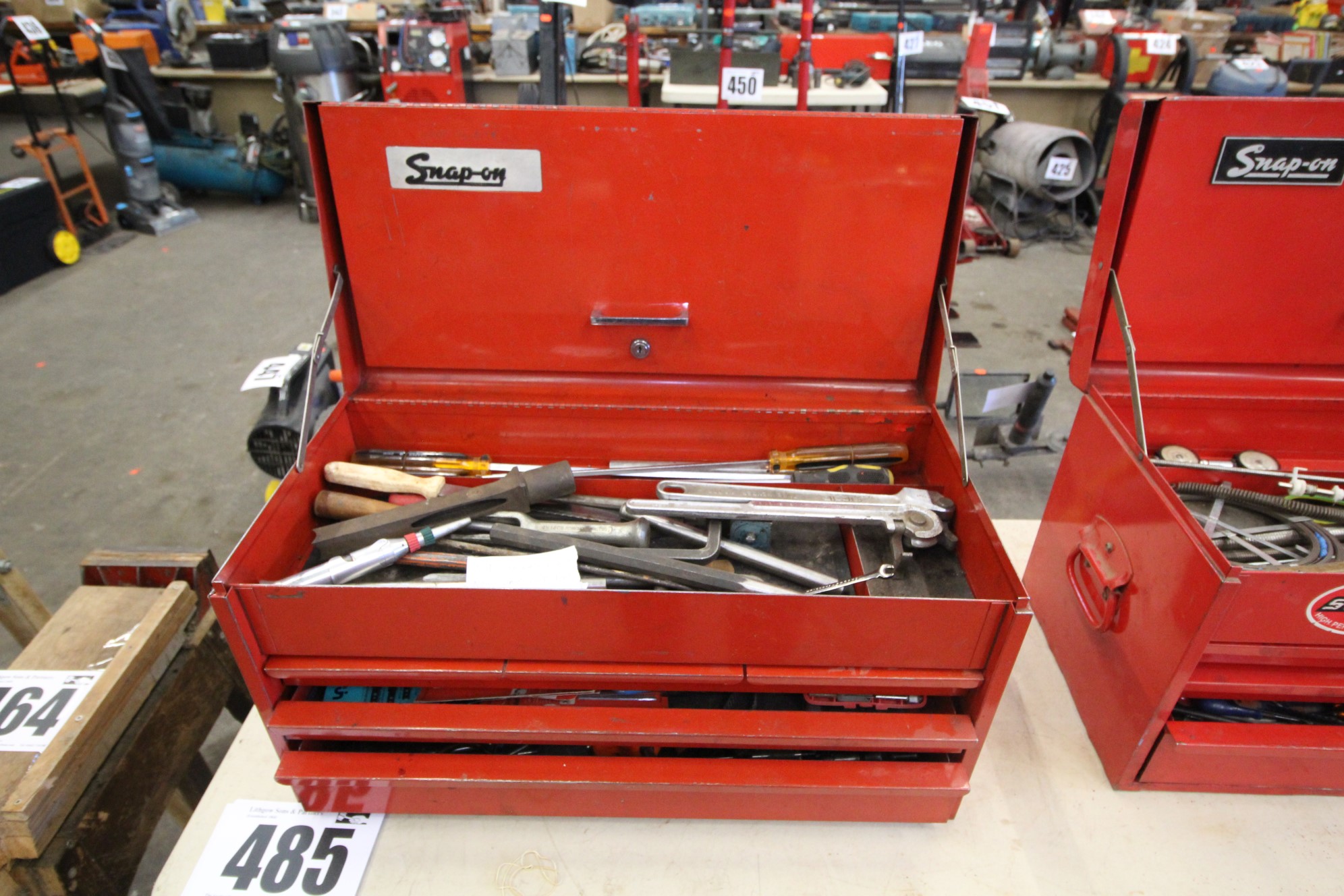 Lot 463 - Vintage Snap On Tool Chest - £80