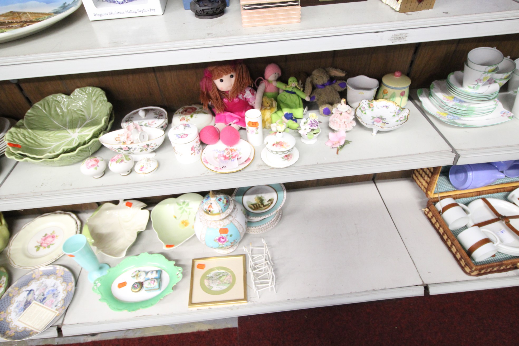 Lot 72 - Shelf and a Half of China - £95