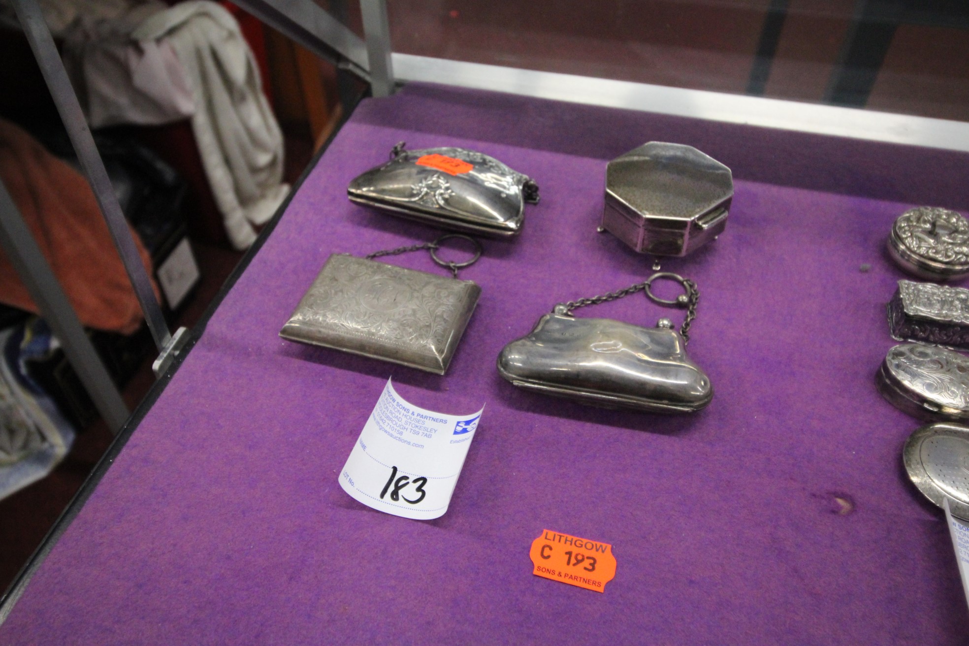 Lot 182 - 4x Silver Plates - £130