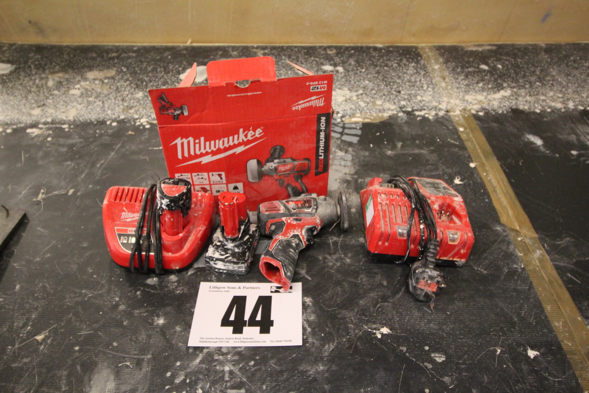 Lot 44 - Milwaukee Cordless Buffer - £40