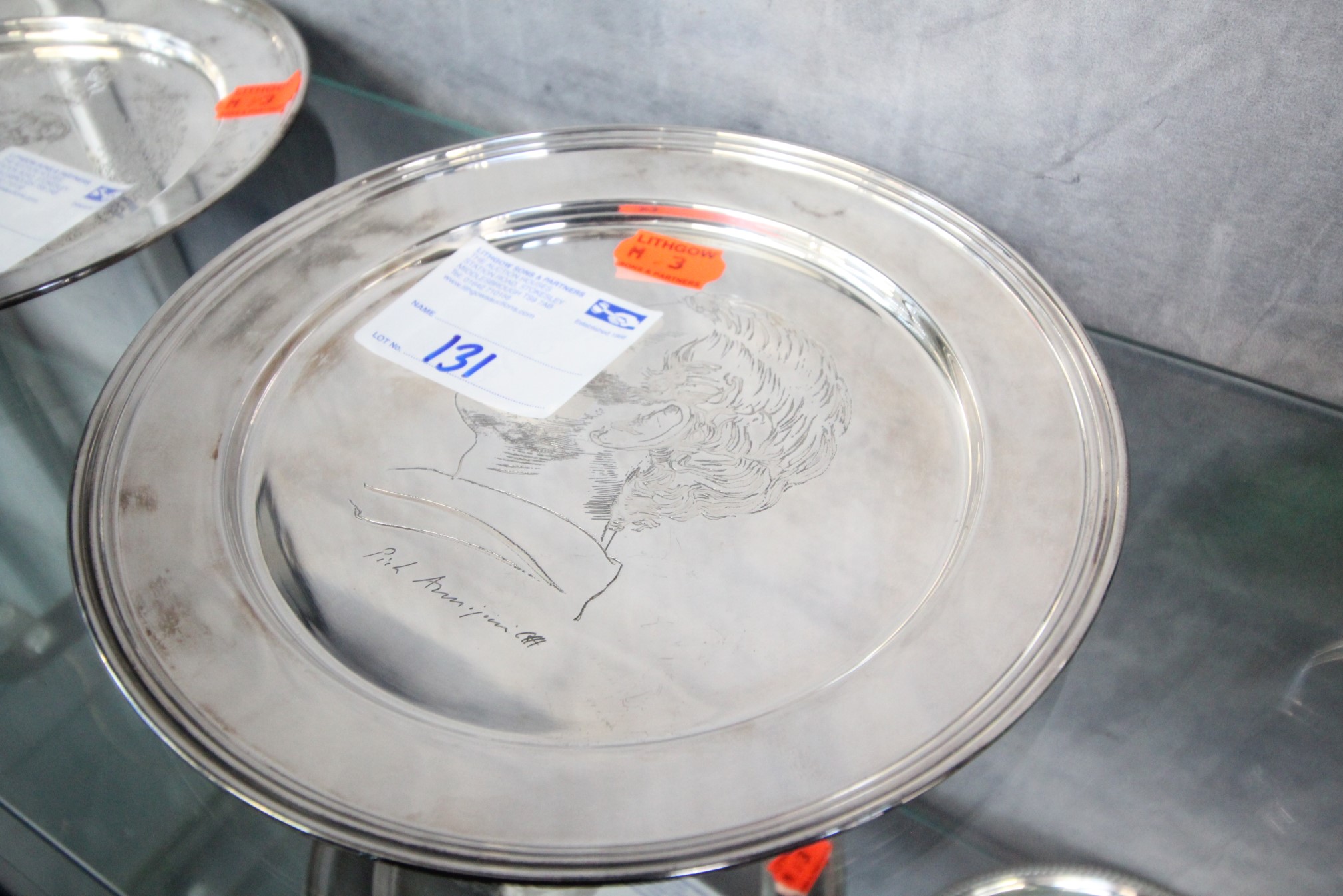 Lot 131 - Silver Plate - £75