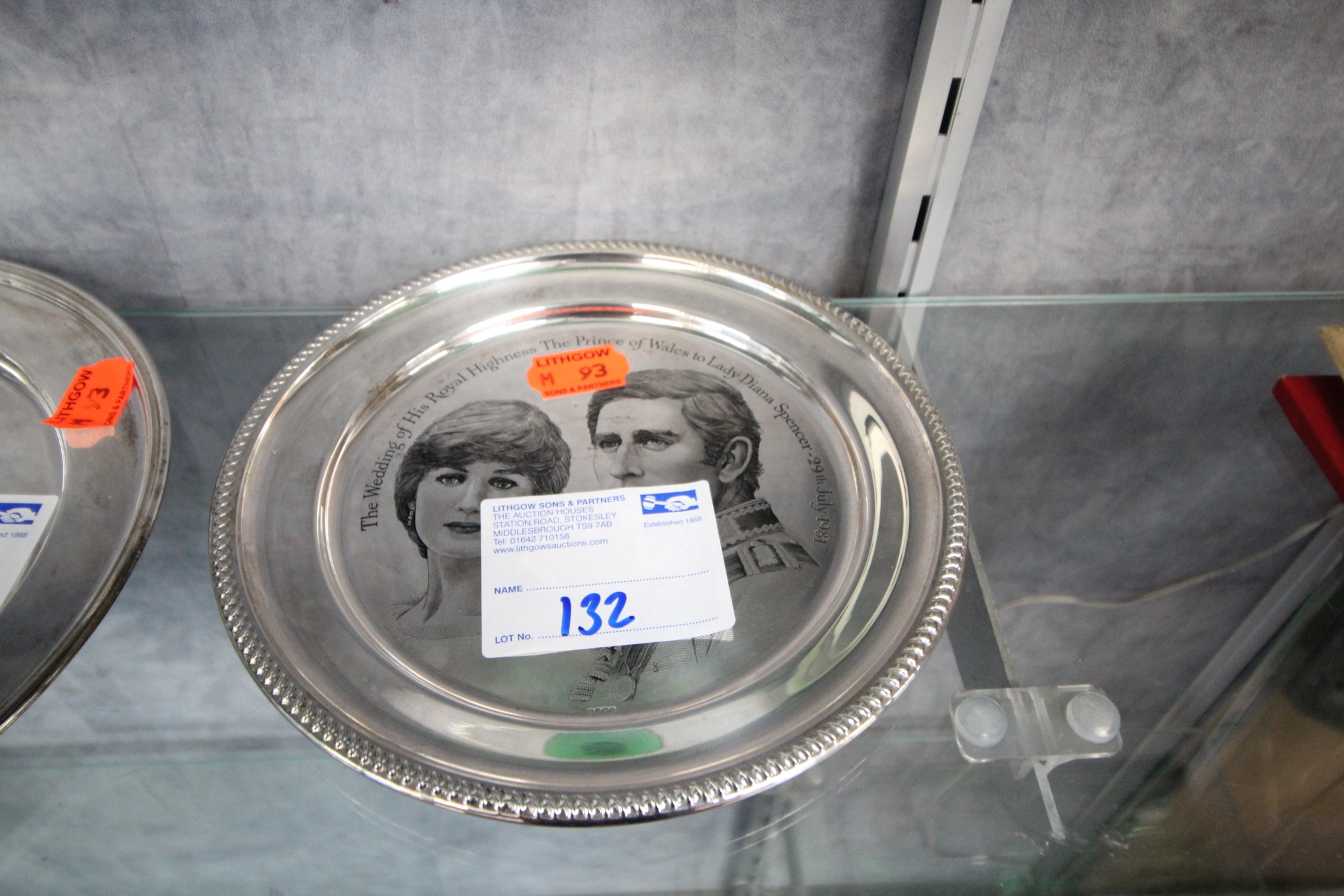 Lot 132 - Silver Plate - £55