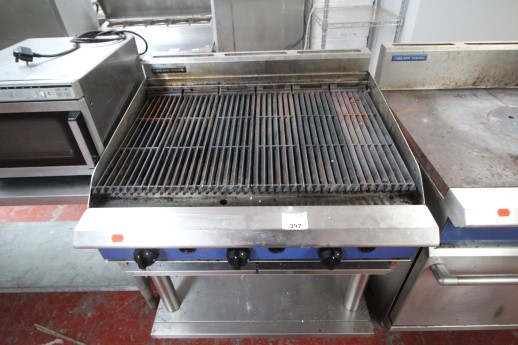 36 inch gas fired charcoal grill Â£600