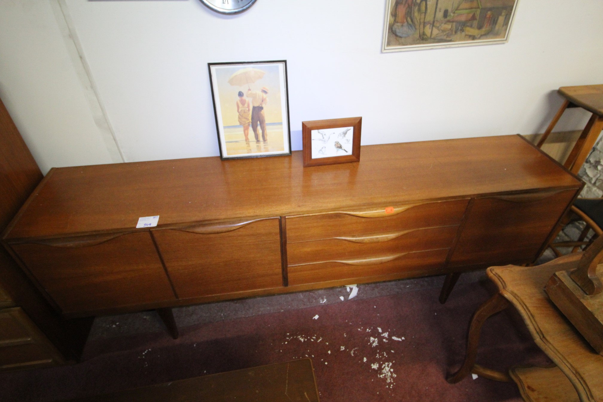 Lot 349 - Teak Sideboard - £170