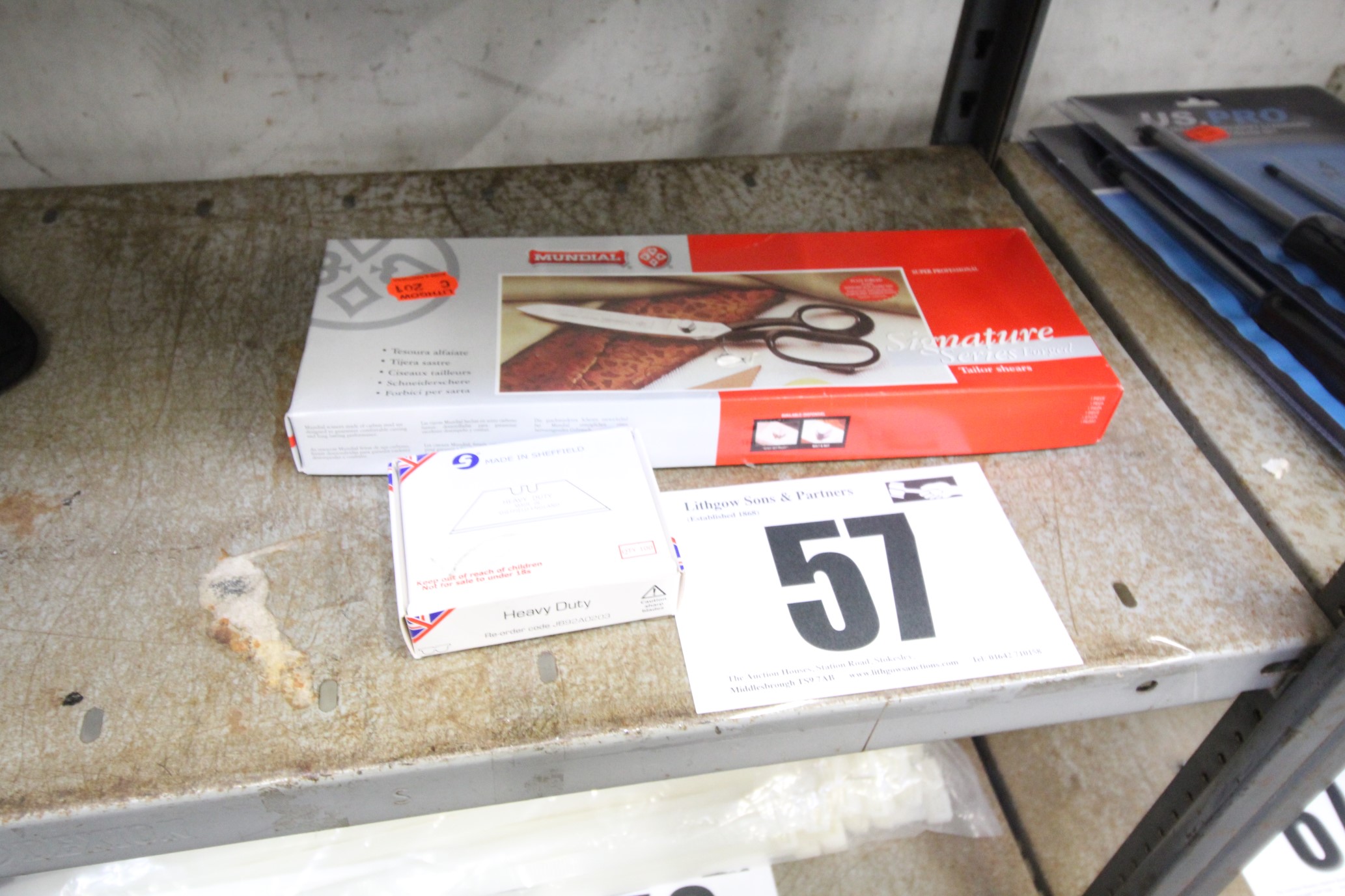 Lot 57 - Blades and Scissors - £28
