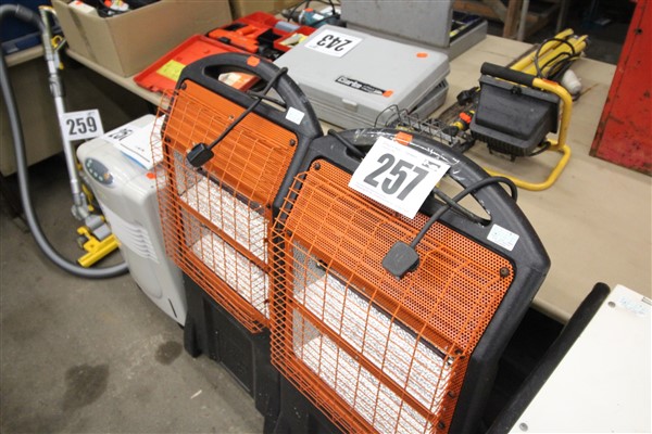 Lot 257 - 2x Rhino Heaters - £95