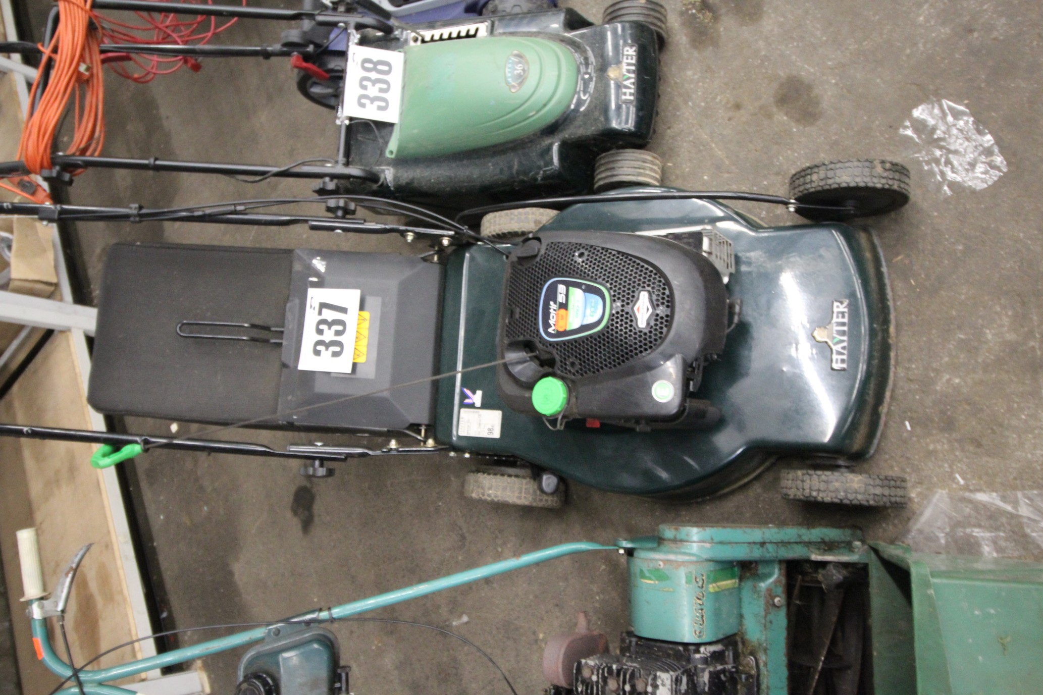 Lot 337 - Hayter Mower - £100