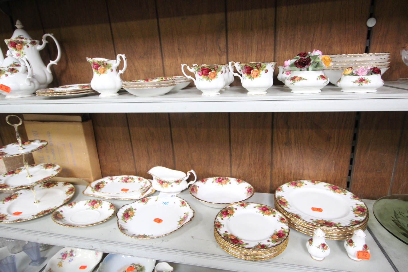 old country rose china Â£140