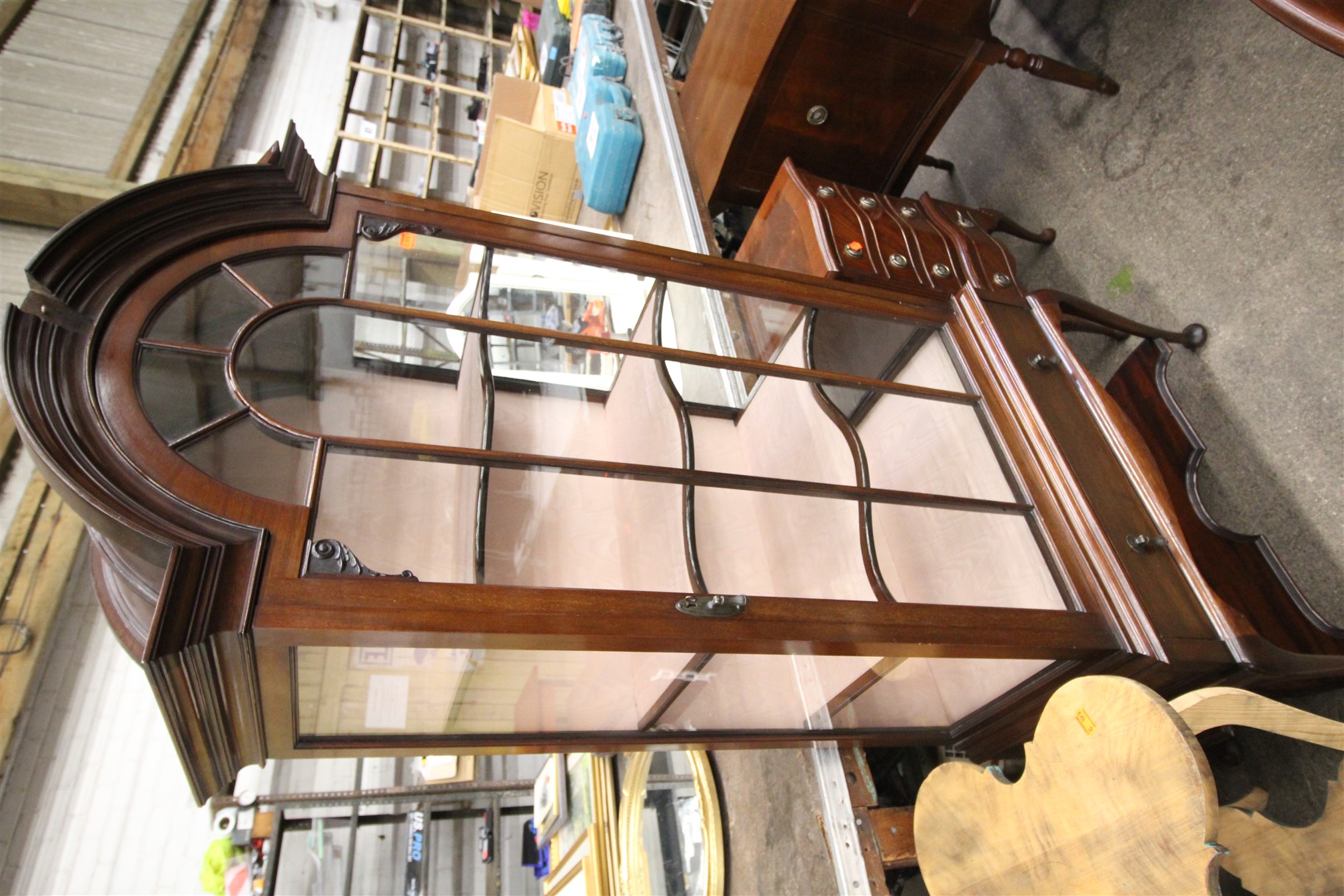 Lot 646 - China Cabinet - £100