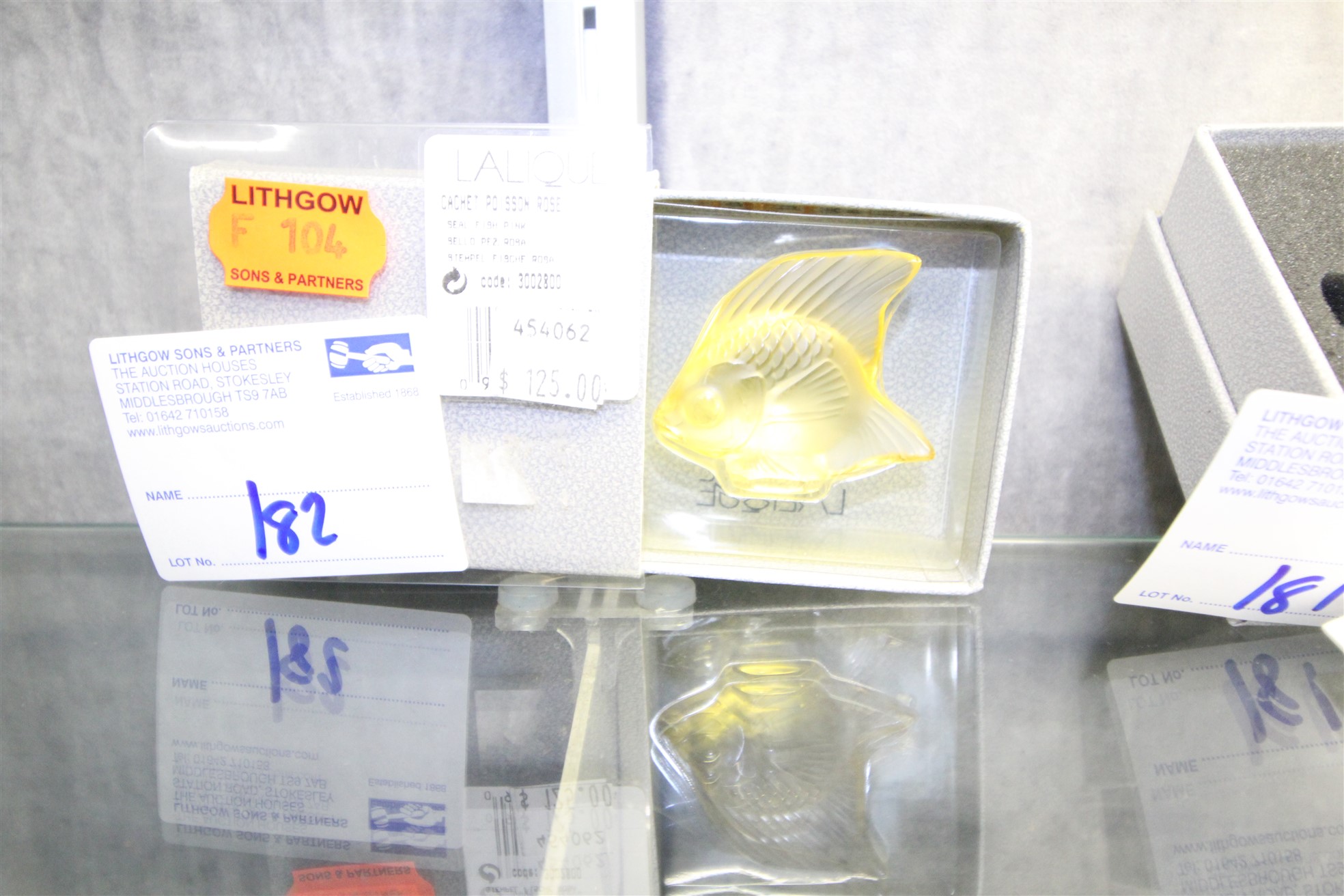 Lot 183 - Lalique Mouse - £80