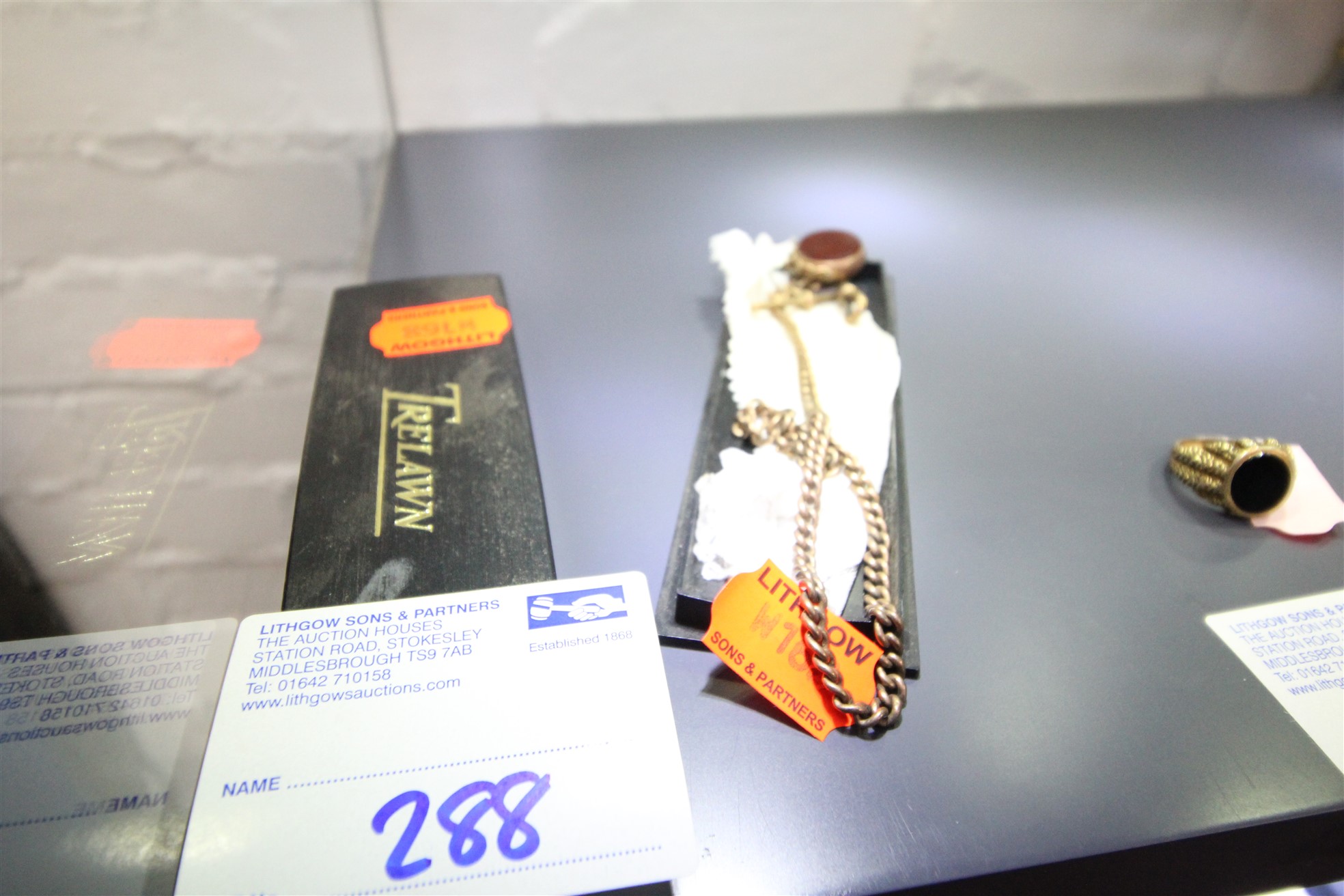 Lot 288 - Gold Watch Chain - £540